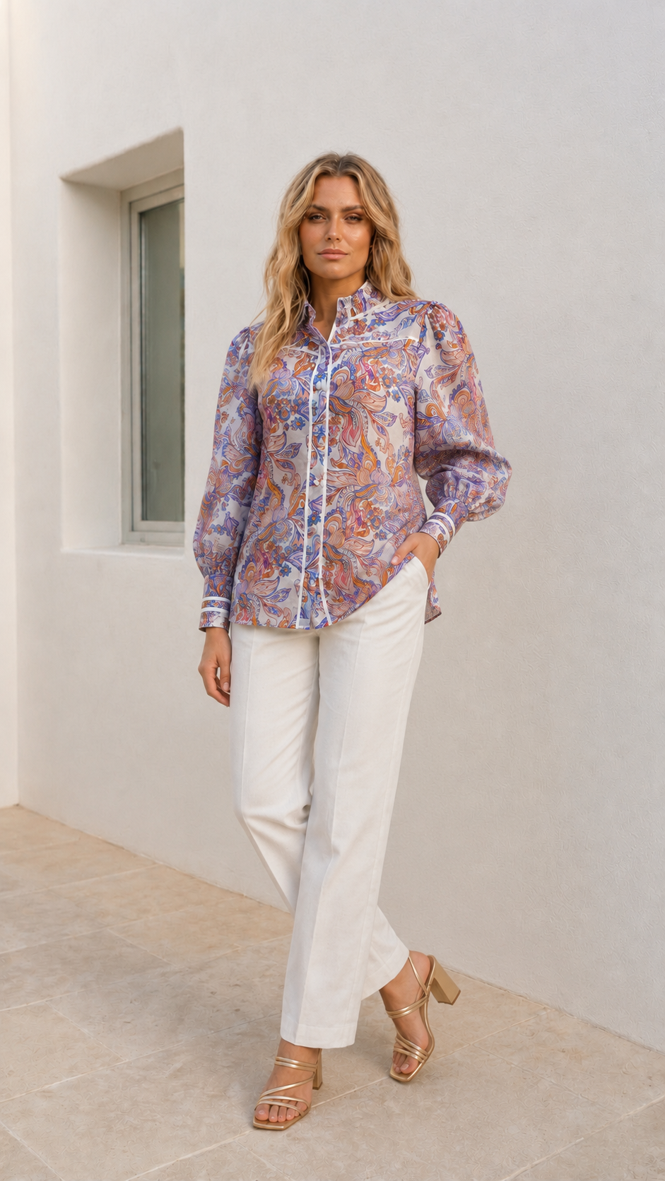 Martine Blouse | Rose Lilac