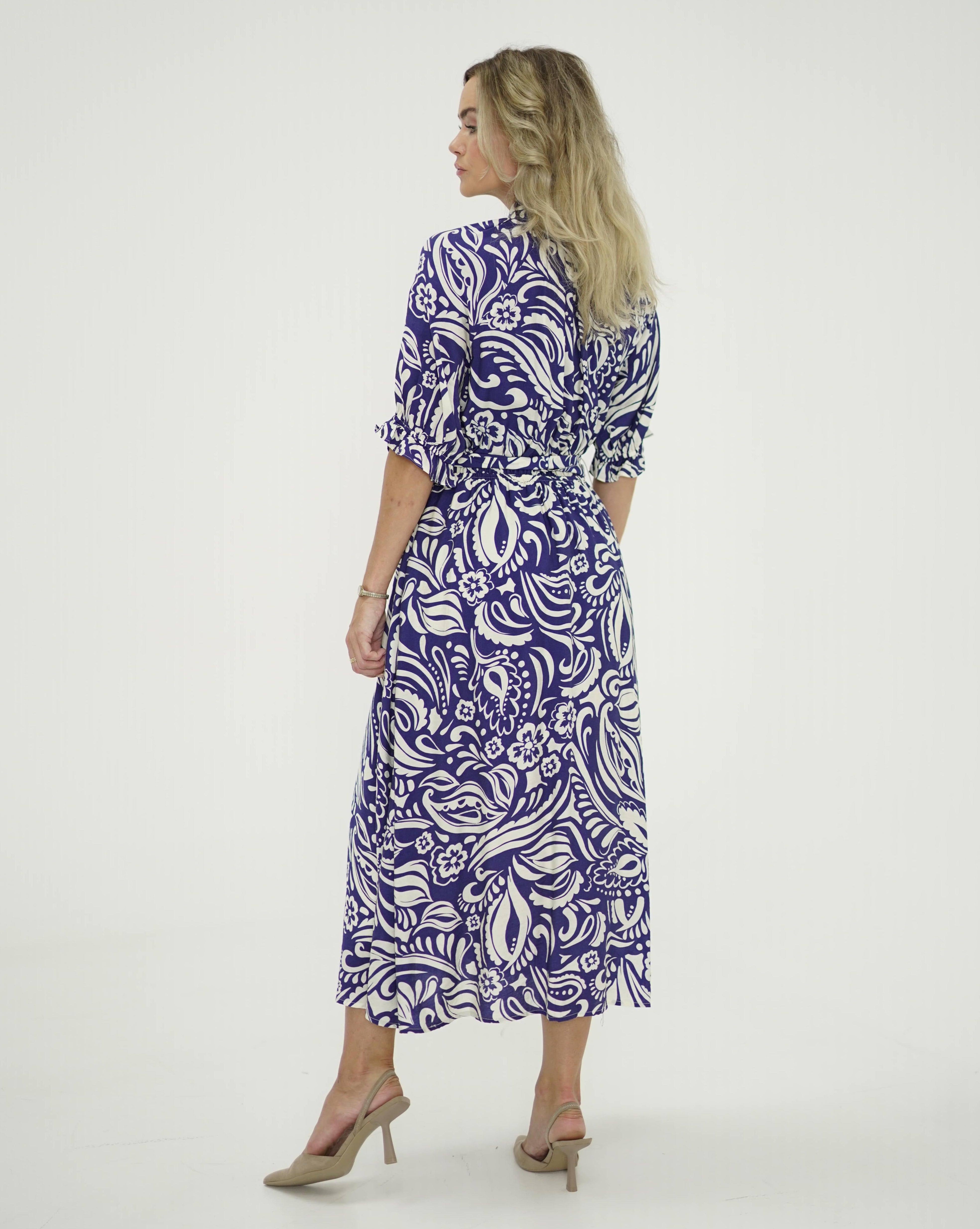 Christina Dress | Blue