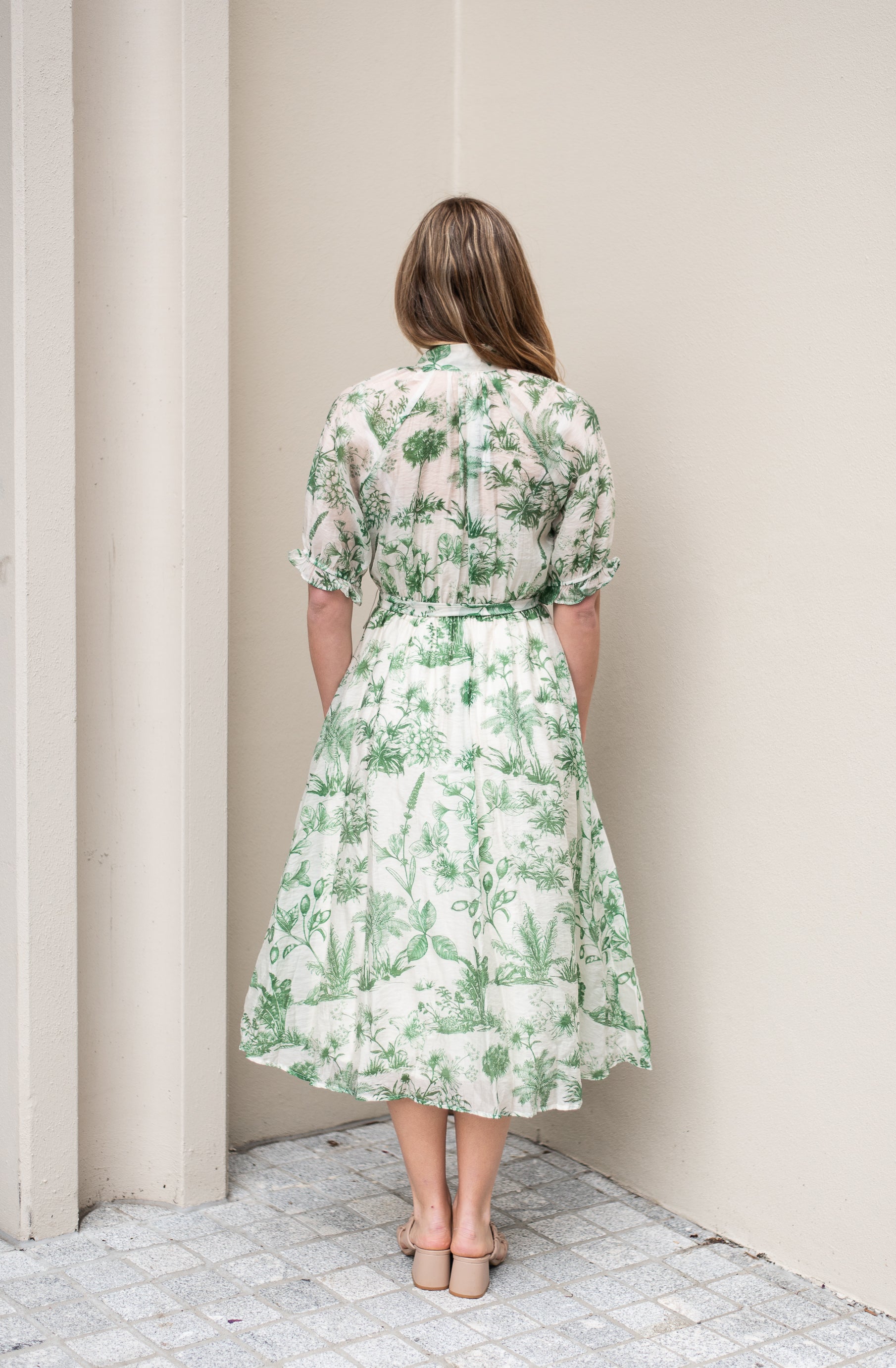 Idora Dress | Green
