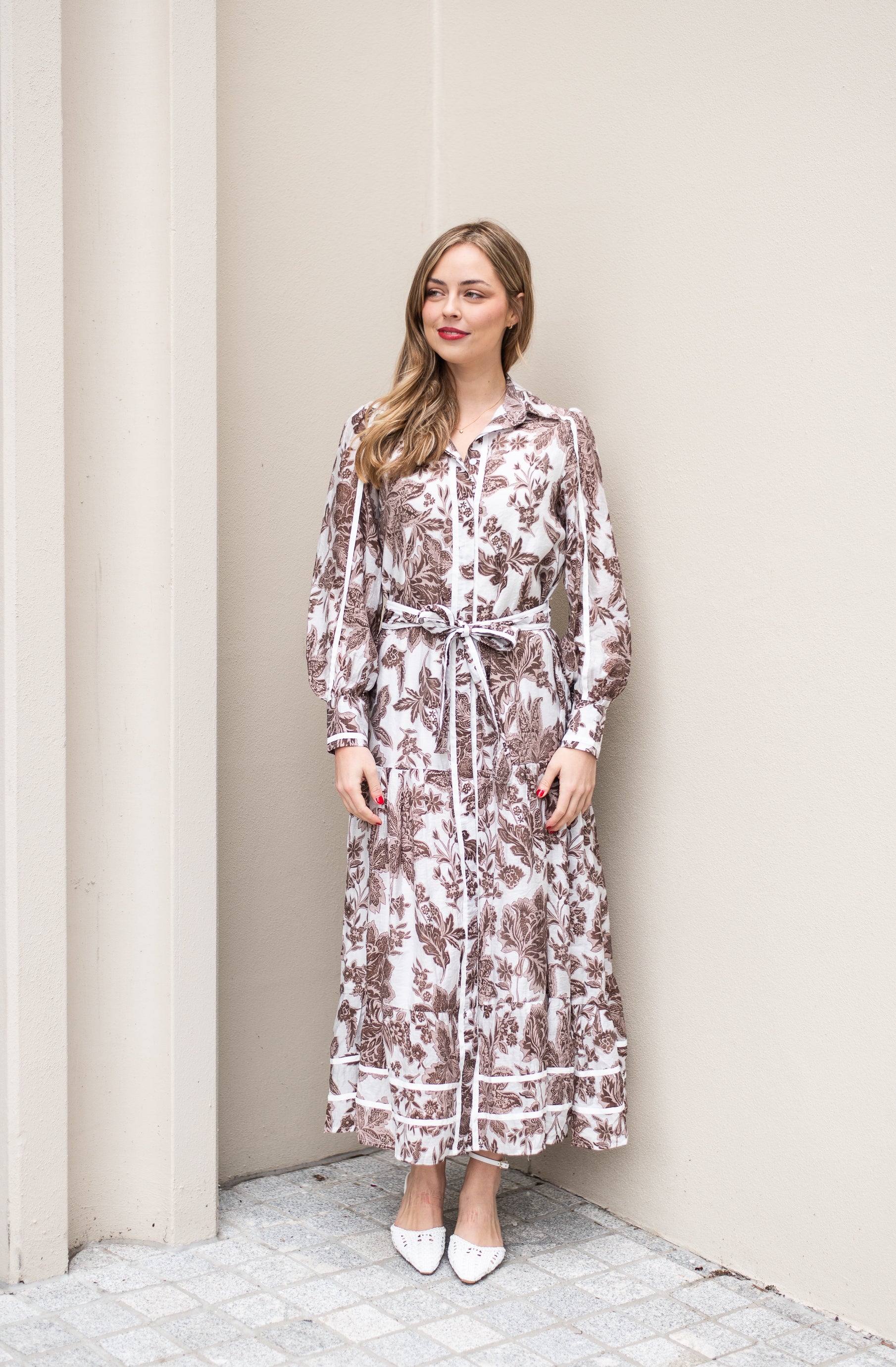 Camille Dress | Brown