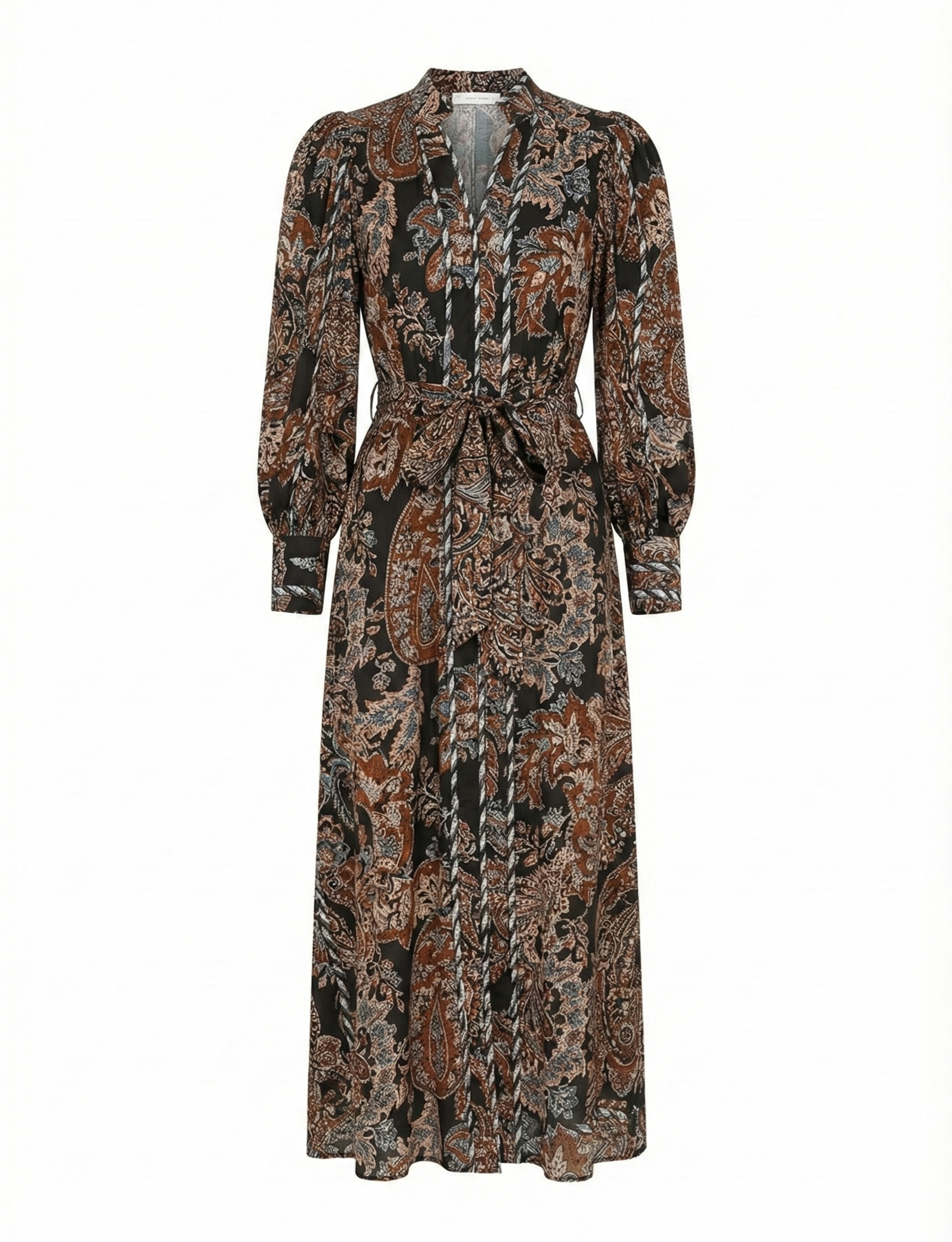 Marbel Long Dress | Brown