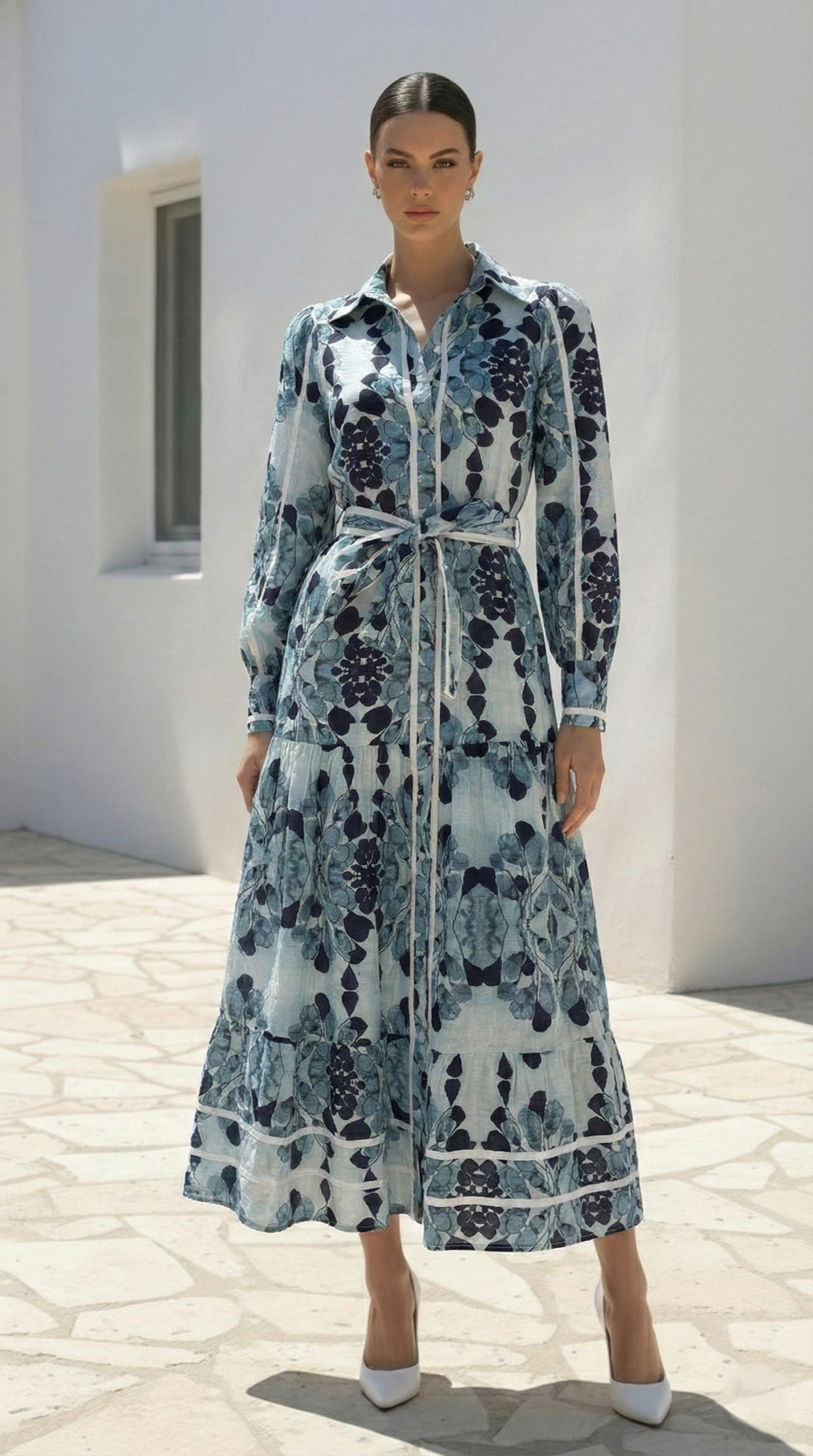 Eloise Dress | Navy Blue