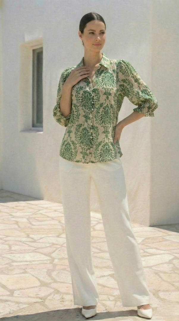 Ellie Blouse | Green
