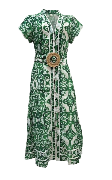 Estelle Dress | Green
