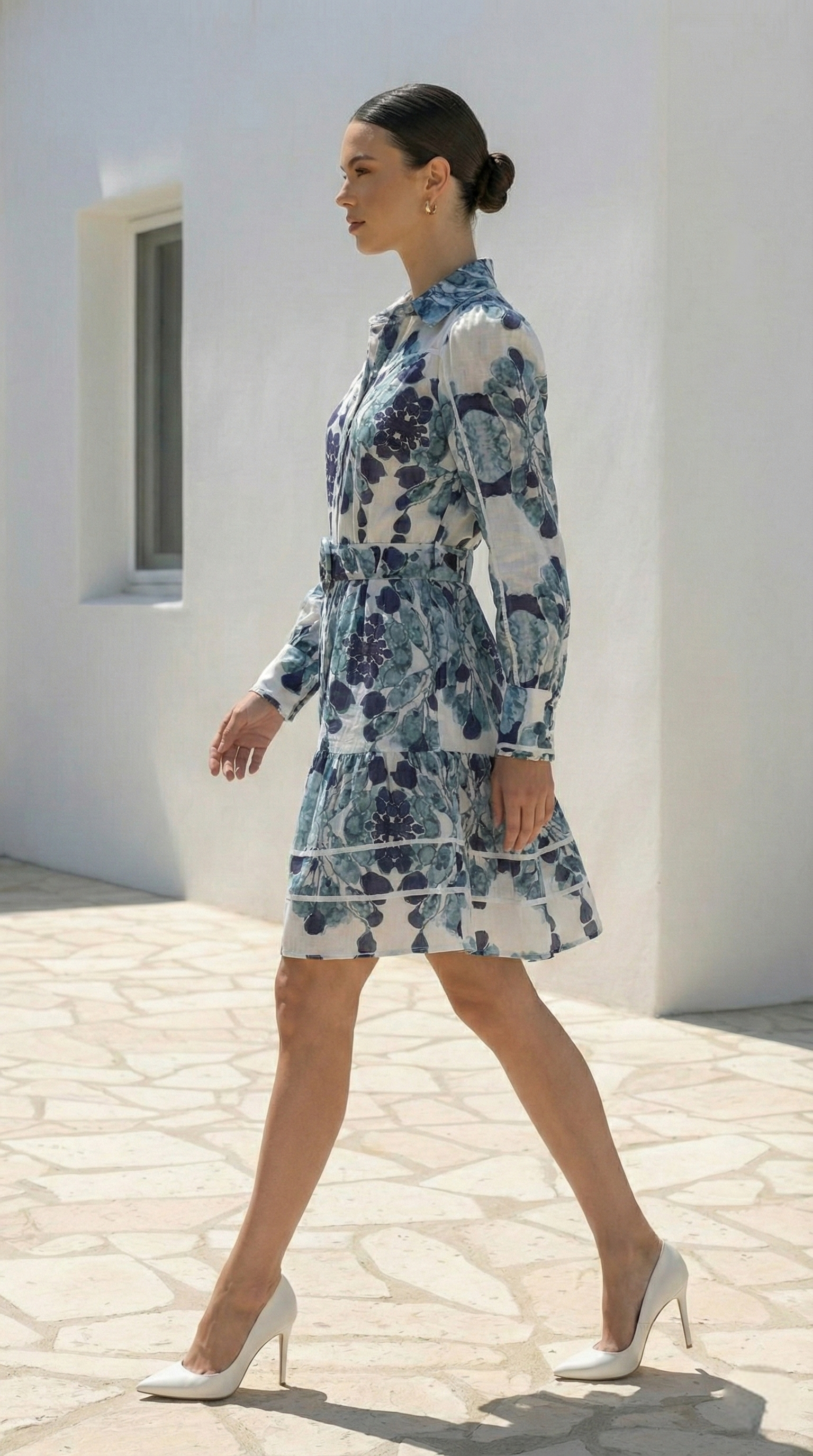 Evie Short Dress | Navy Blue