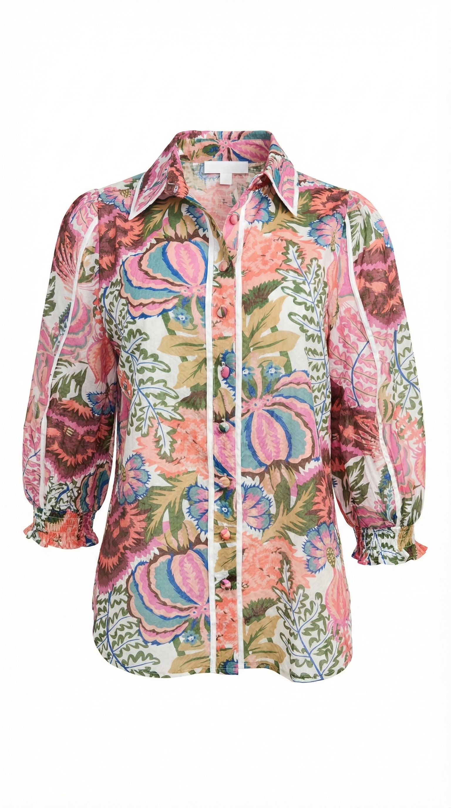 Nina Shirt | Pink Floral