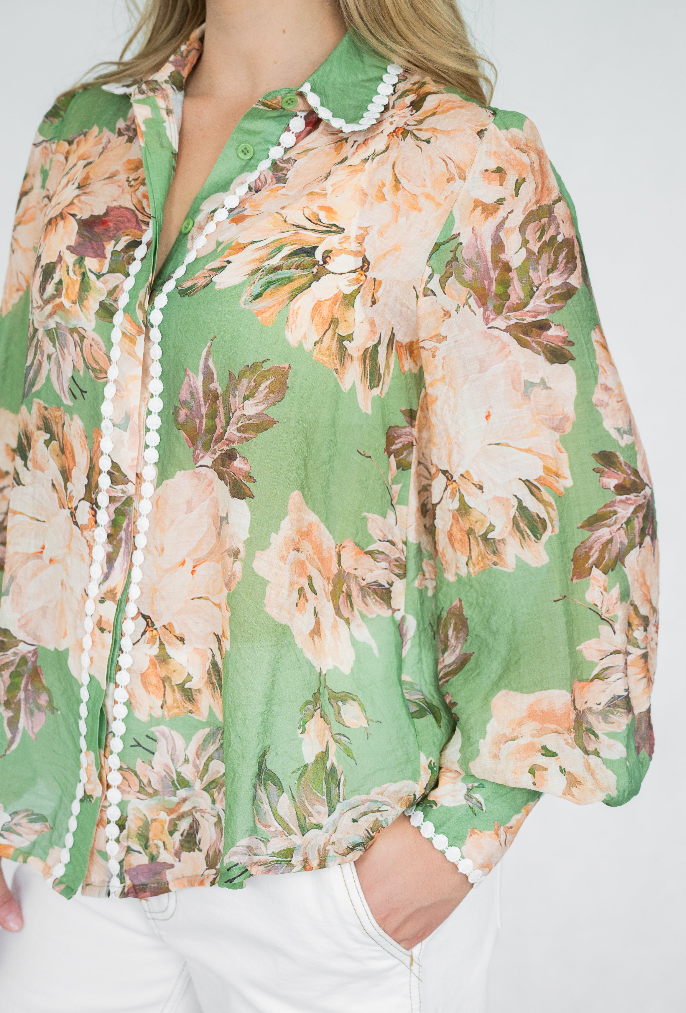 Vivienne Blouse | Green