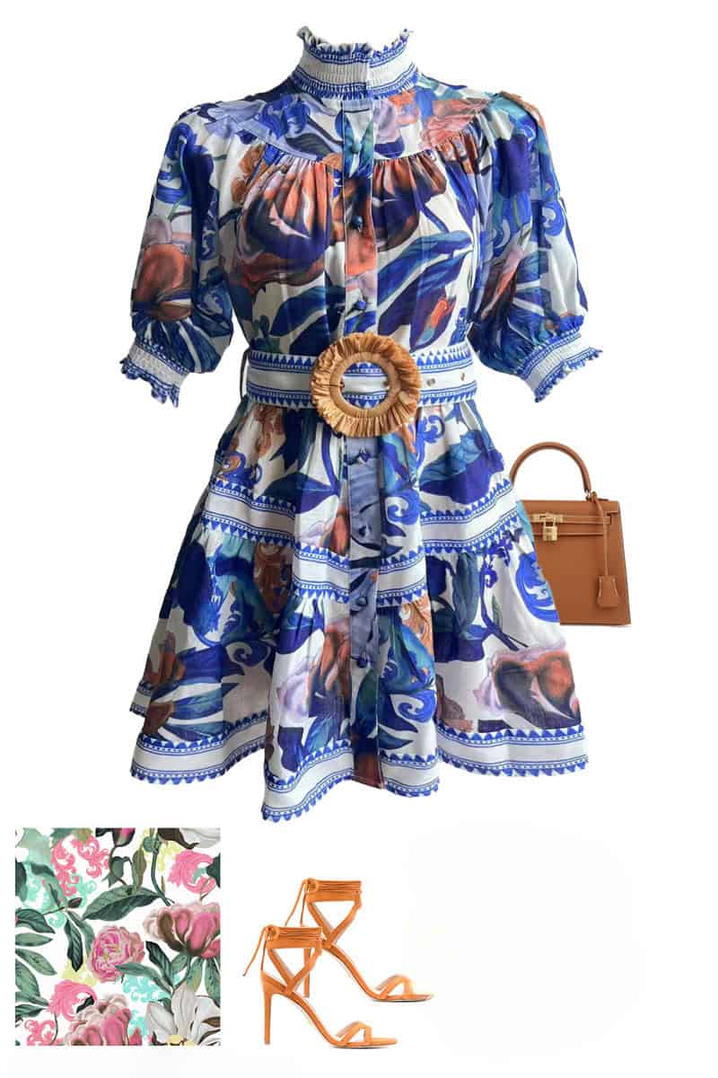 Catalina Short  Dress  | Blue