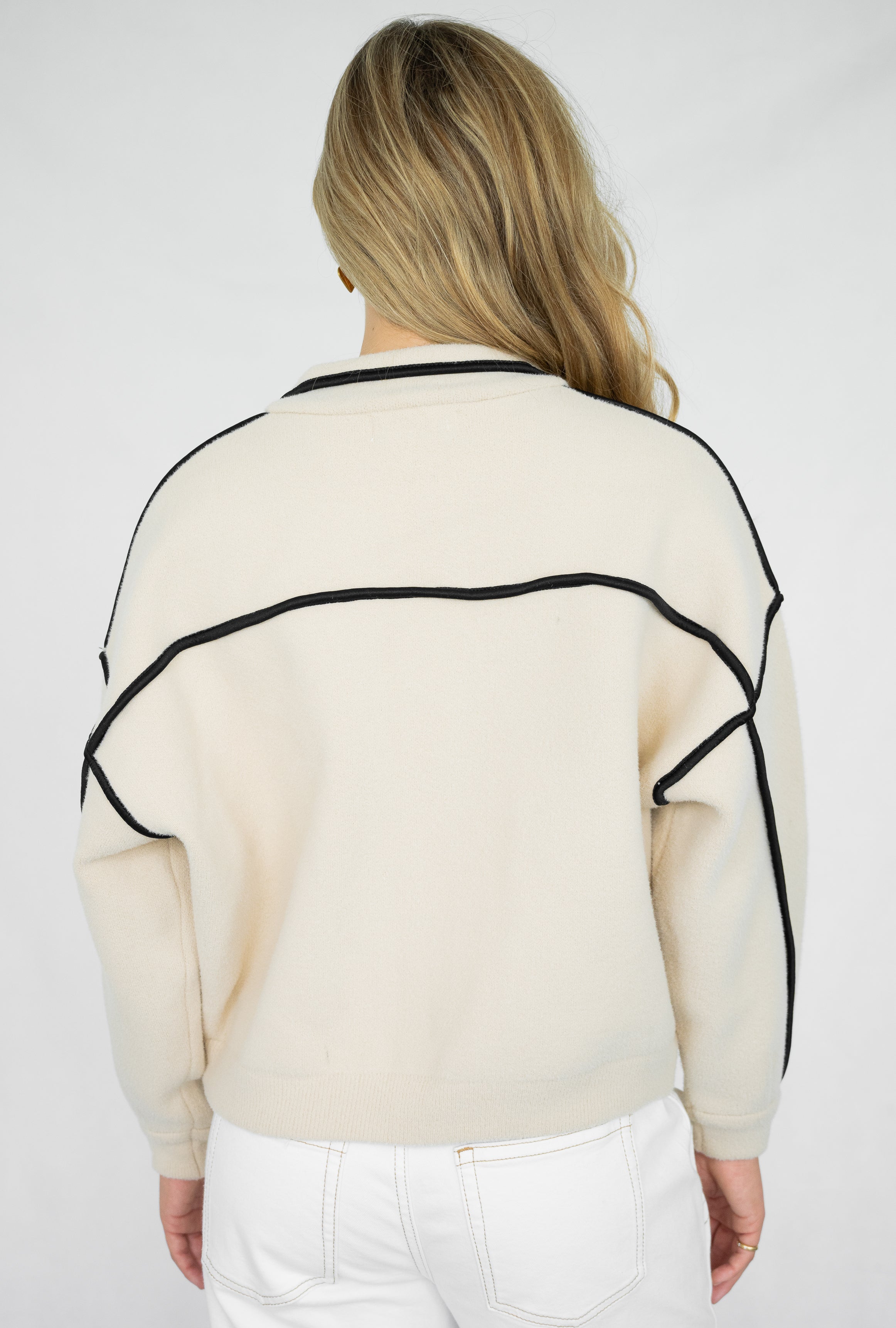 Aspen Jacket  | Beige - Blk