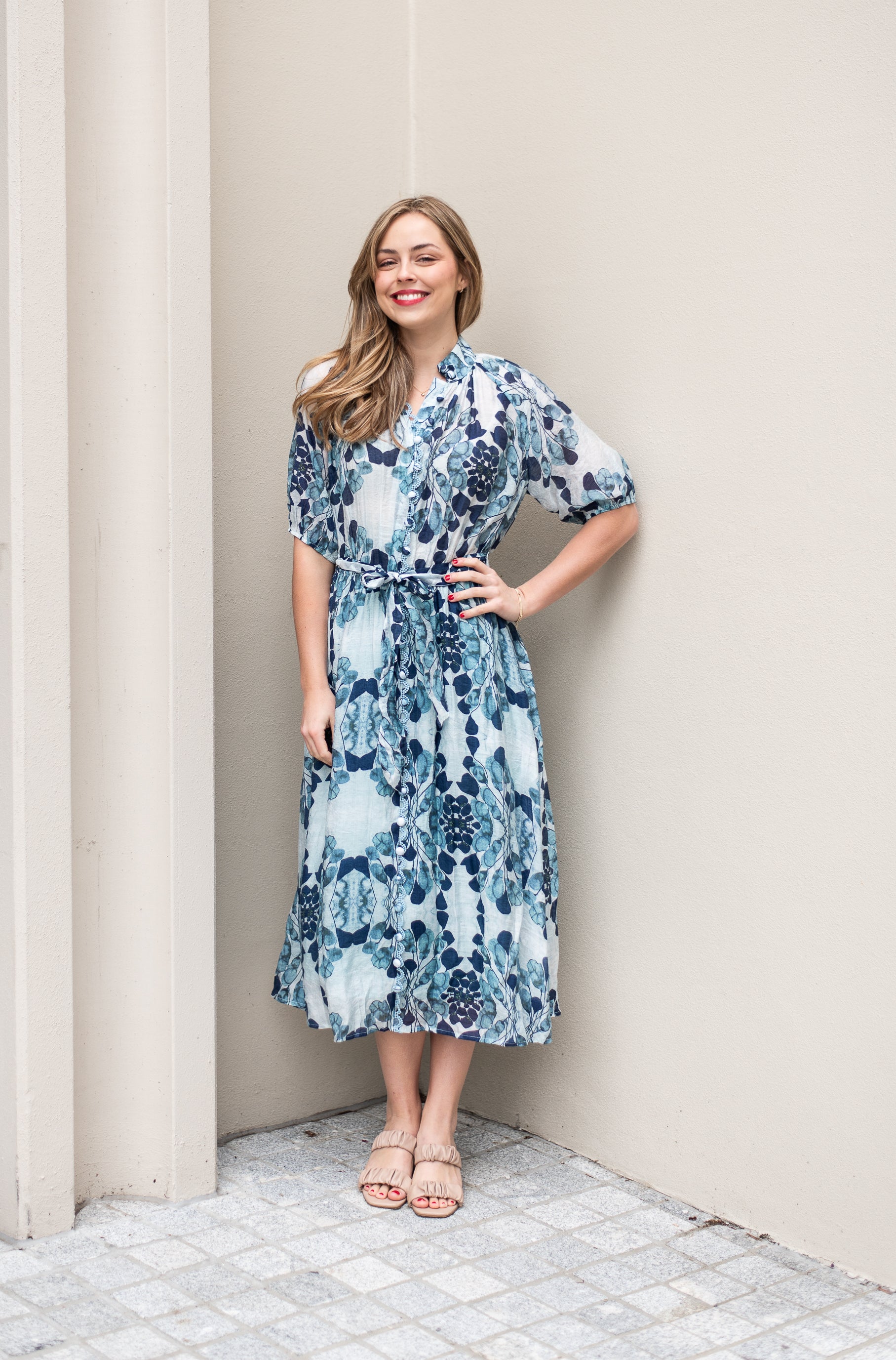 Isabella Dress  | Blue