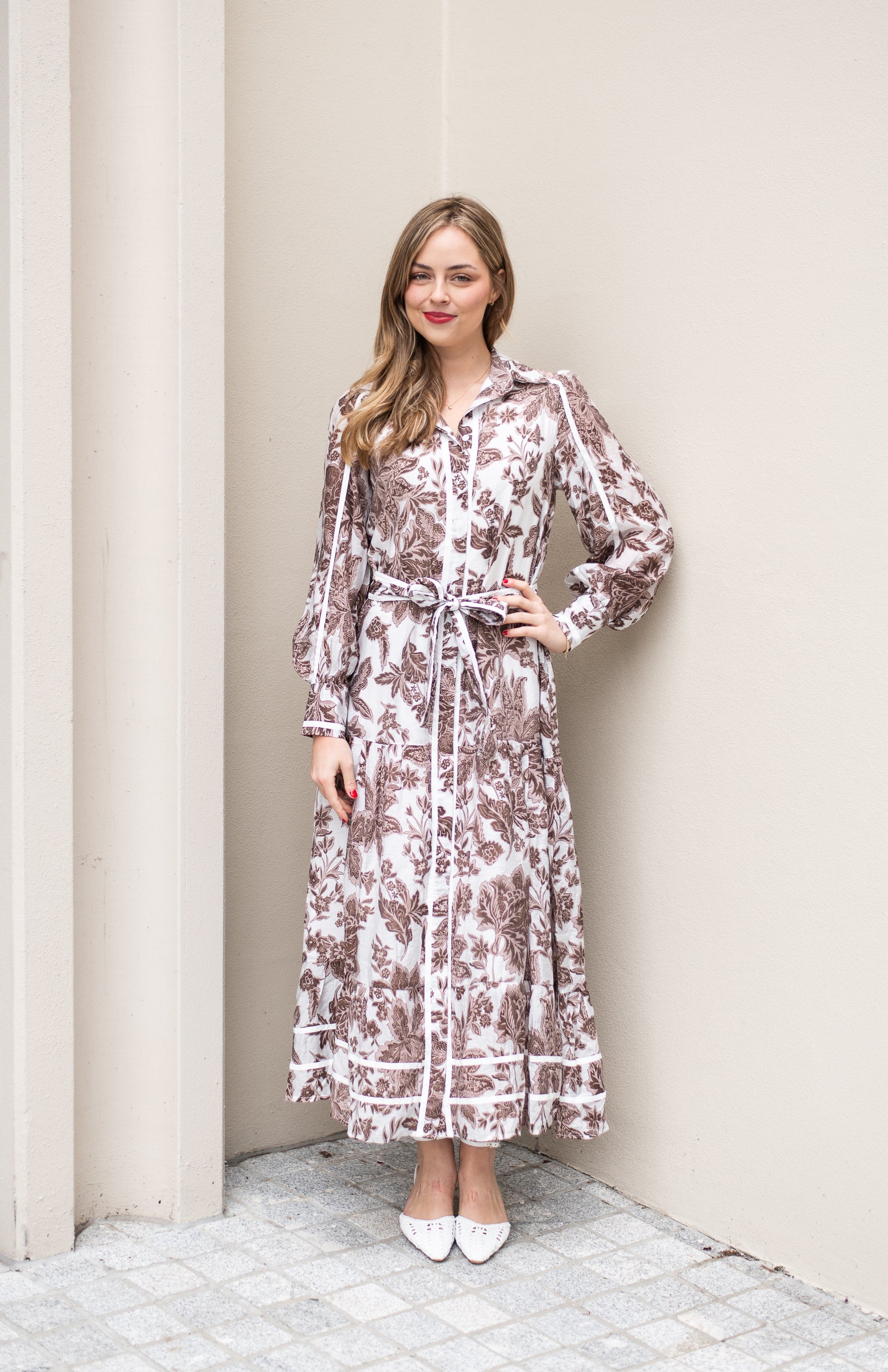 Camille Dress |  Brown