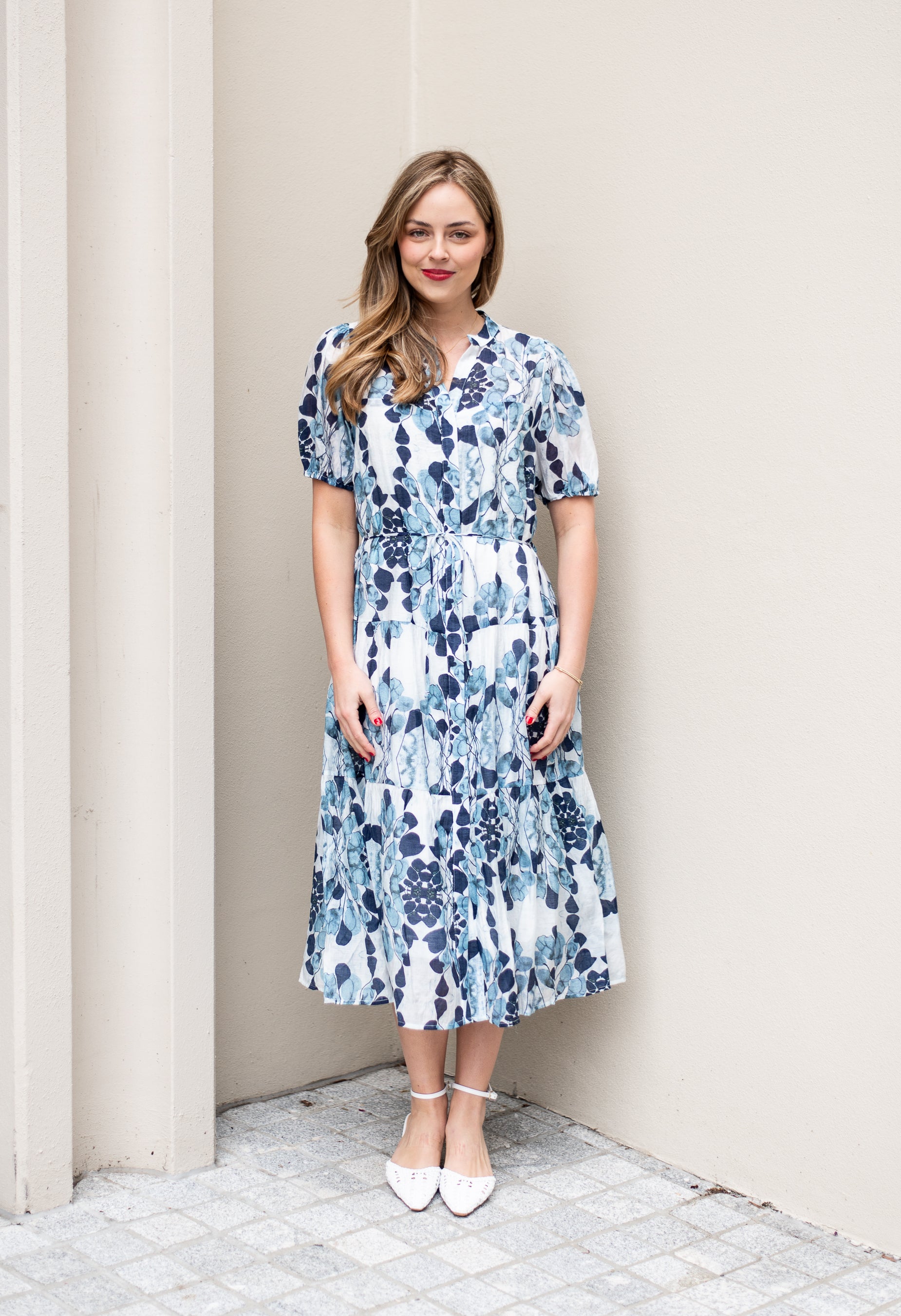 Isabella Dress | Blue