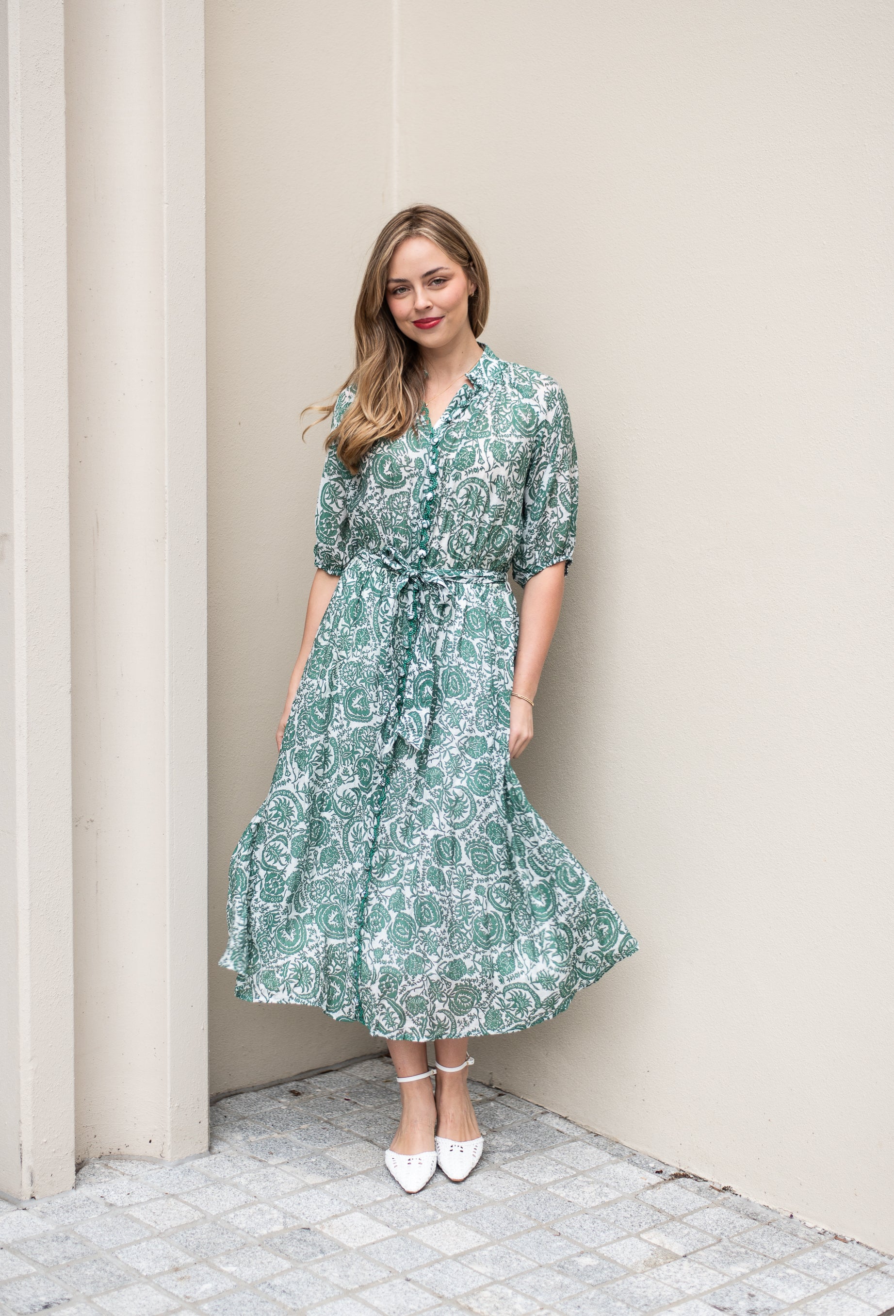 Vera Dress  | Green