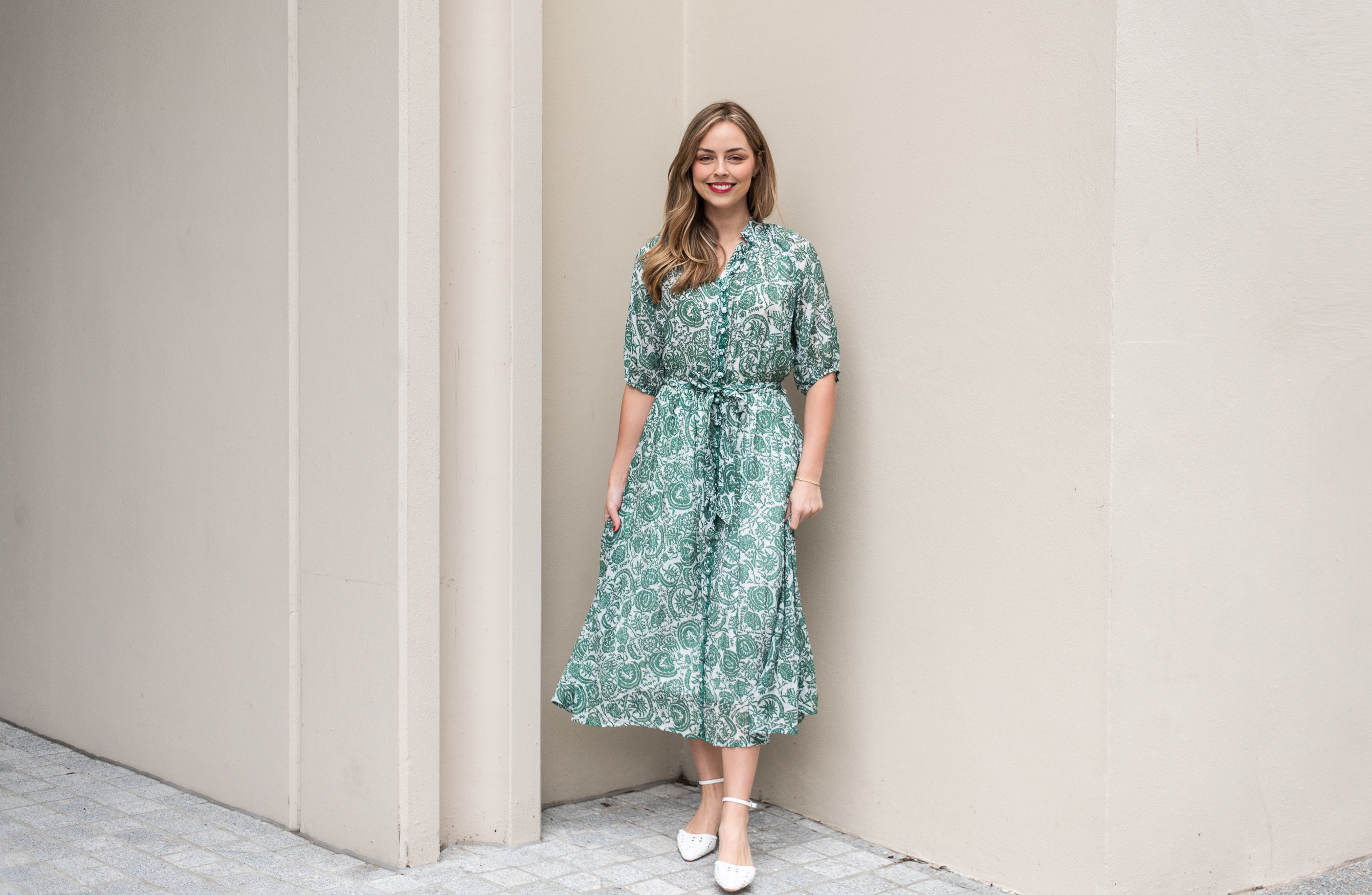 Vera Dress  | Green
