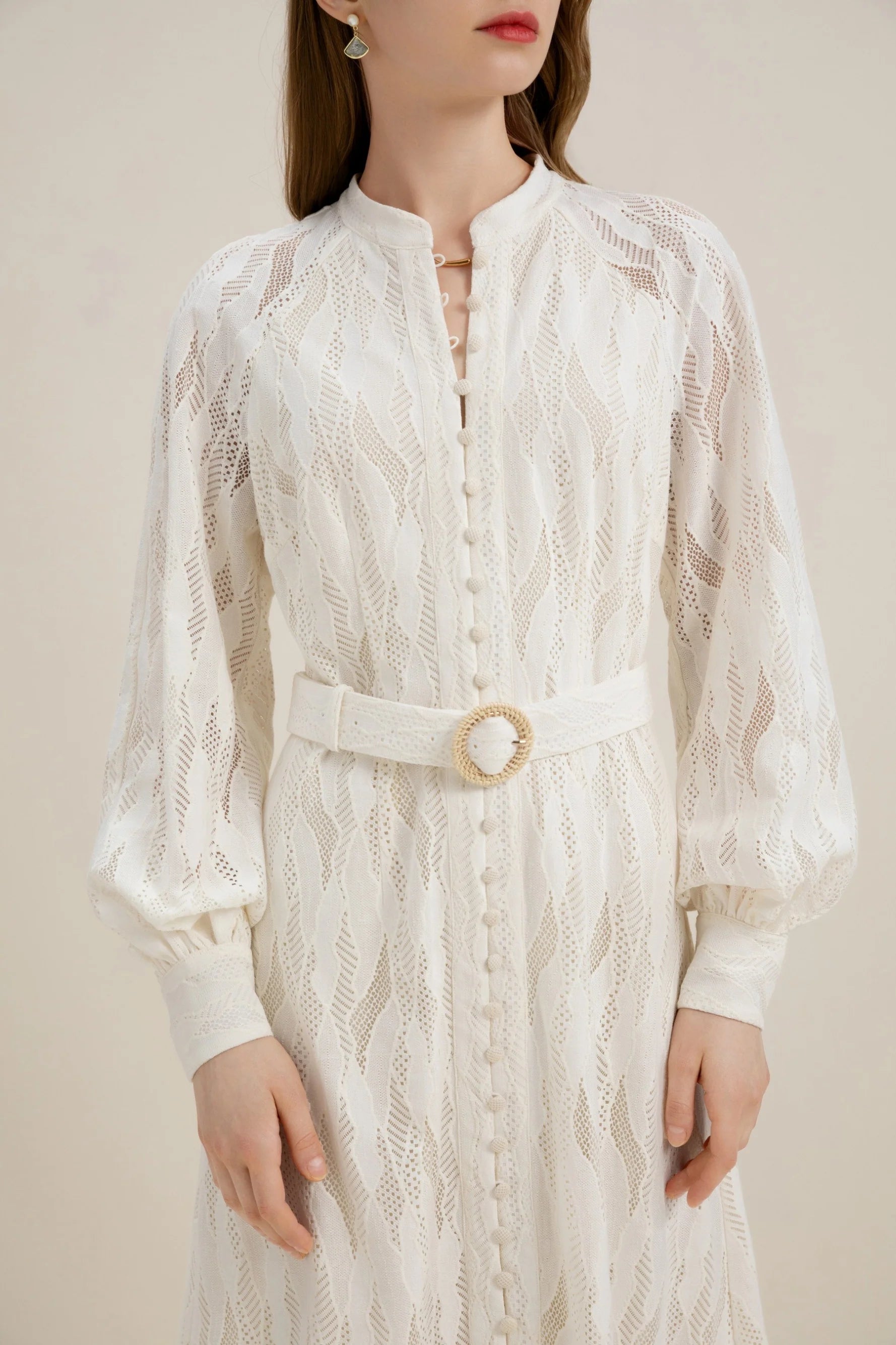 GDS Dahlia  Dress  | Winter White