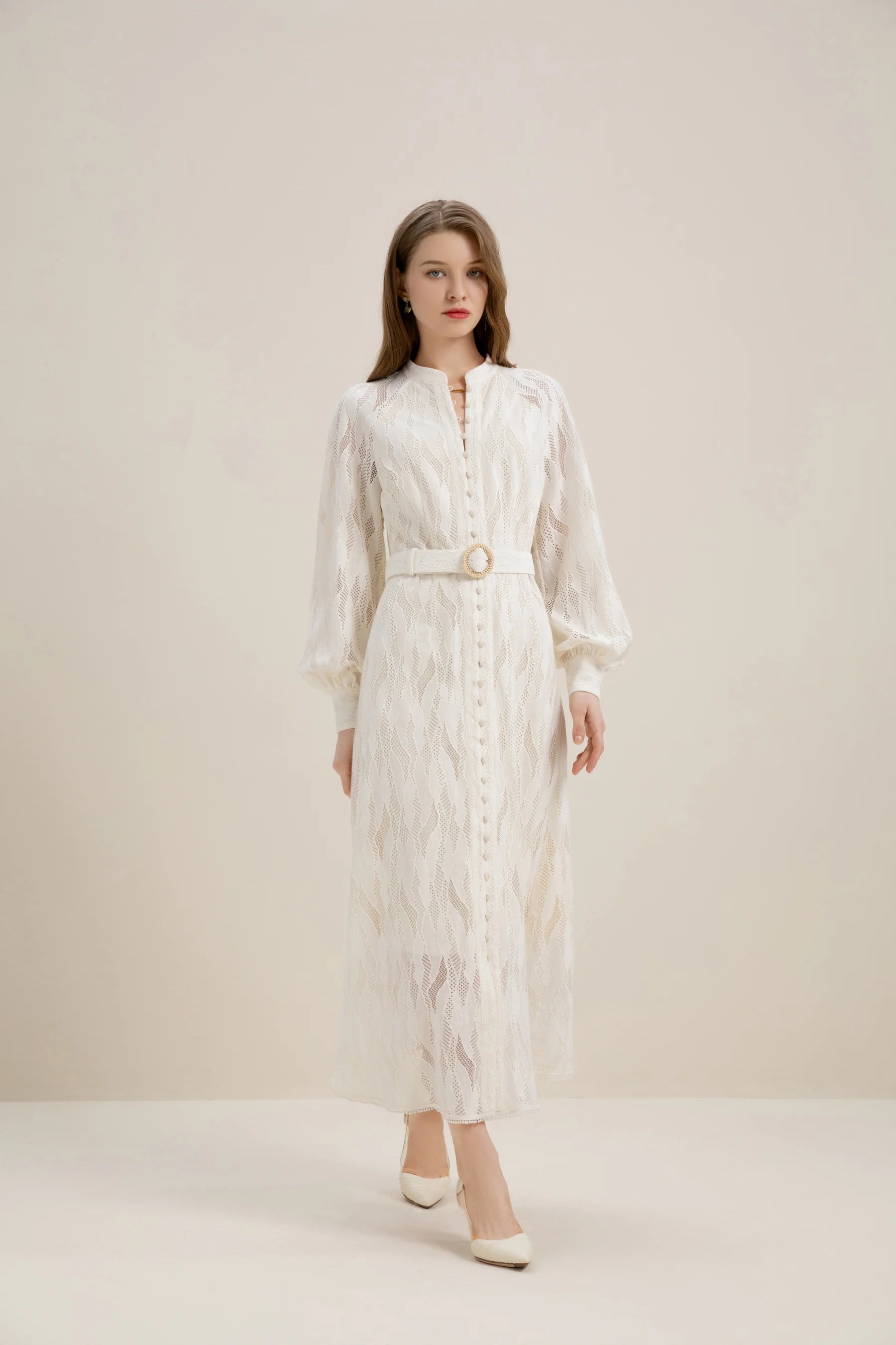 GDS Dahlia  Dress  | Winter White