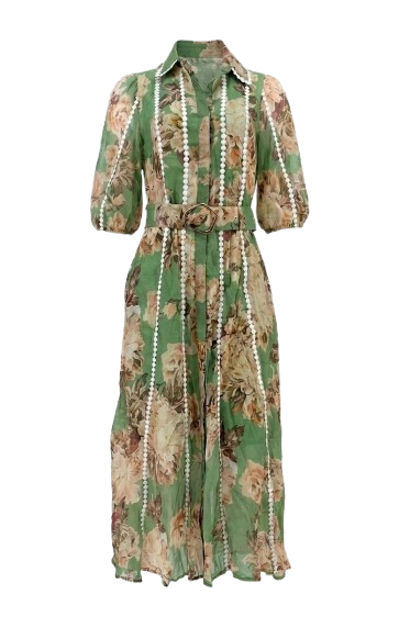 Marcella  Dress | Green