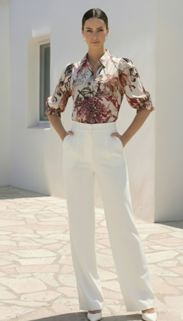 Botanical  Blouse  |  Floral
