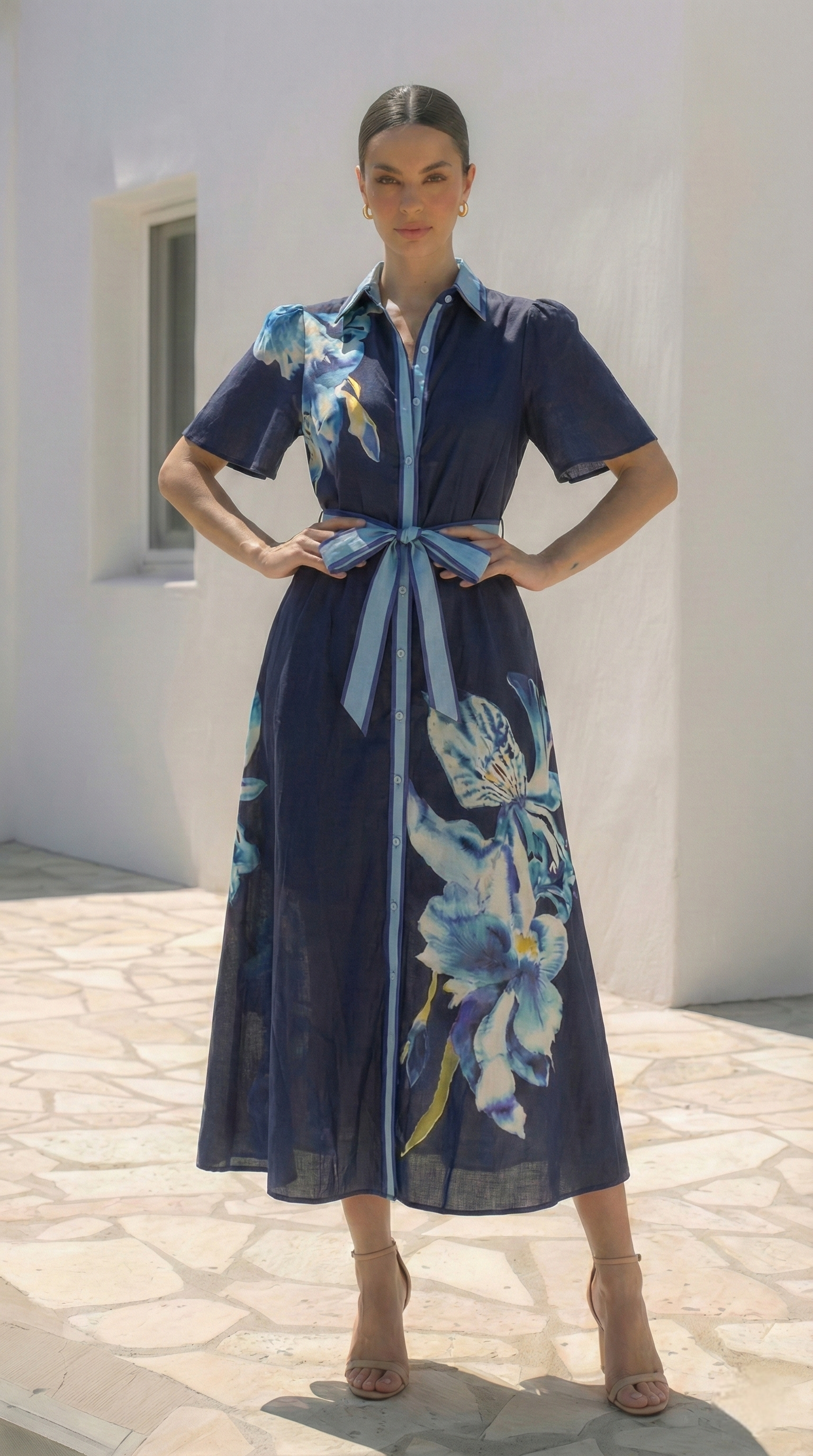 Katherine Dress | Navy