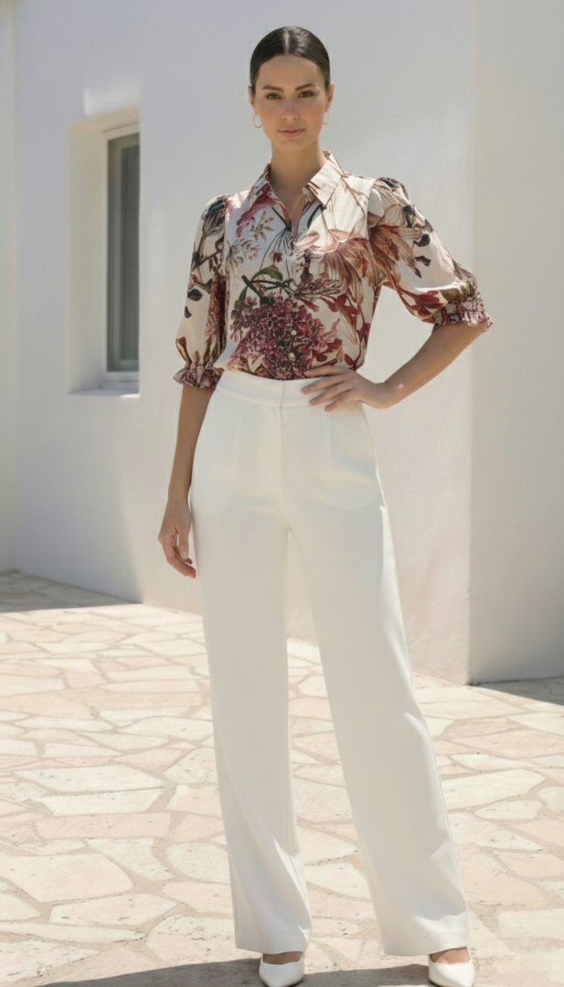 Botanical  Blouse  |  Floral
