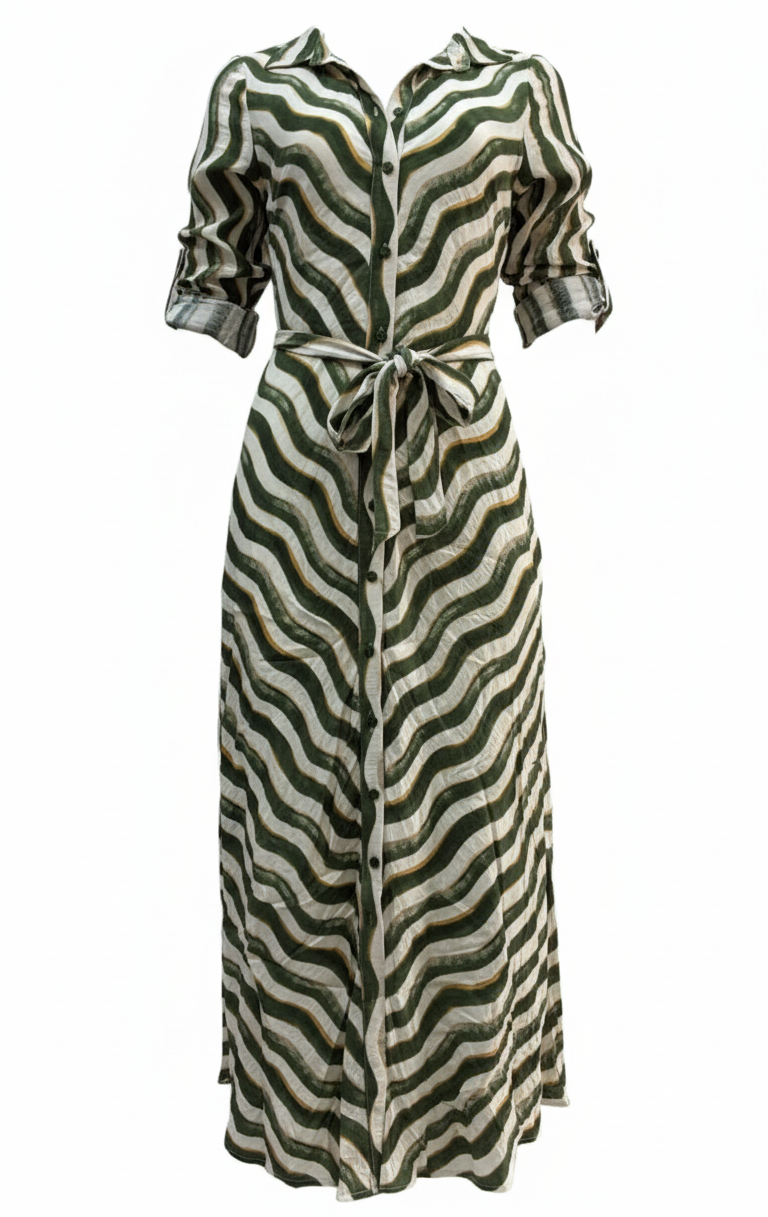 Livia Dress  |  Green