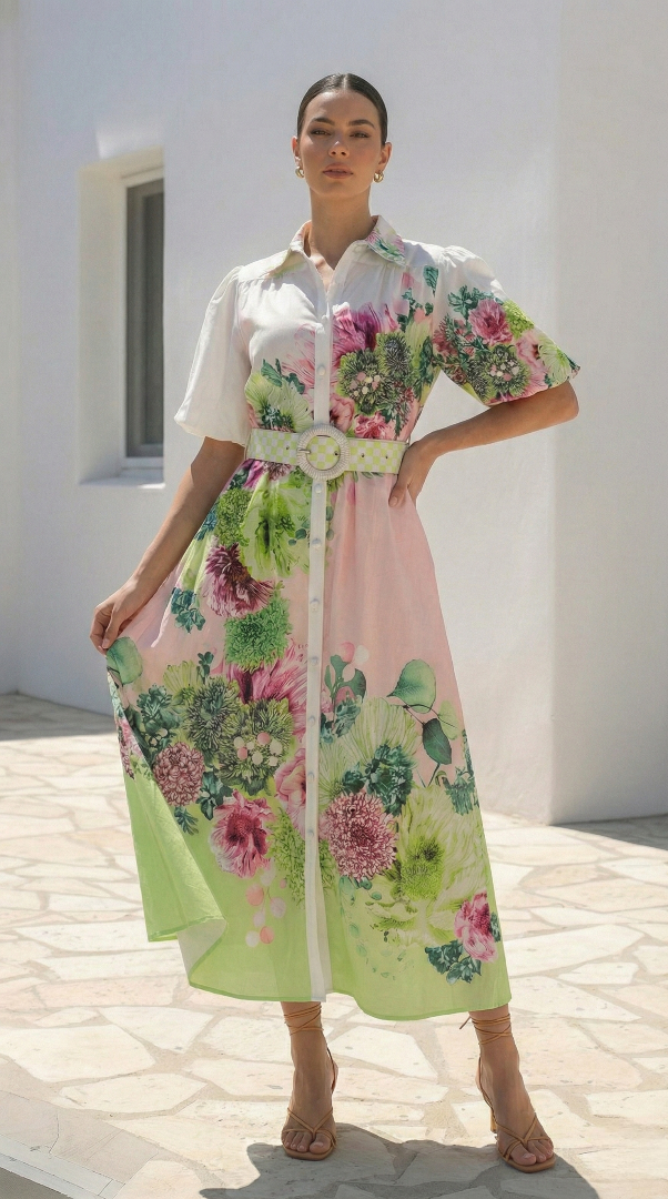 Magherita Dress  |  Pink