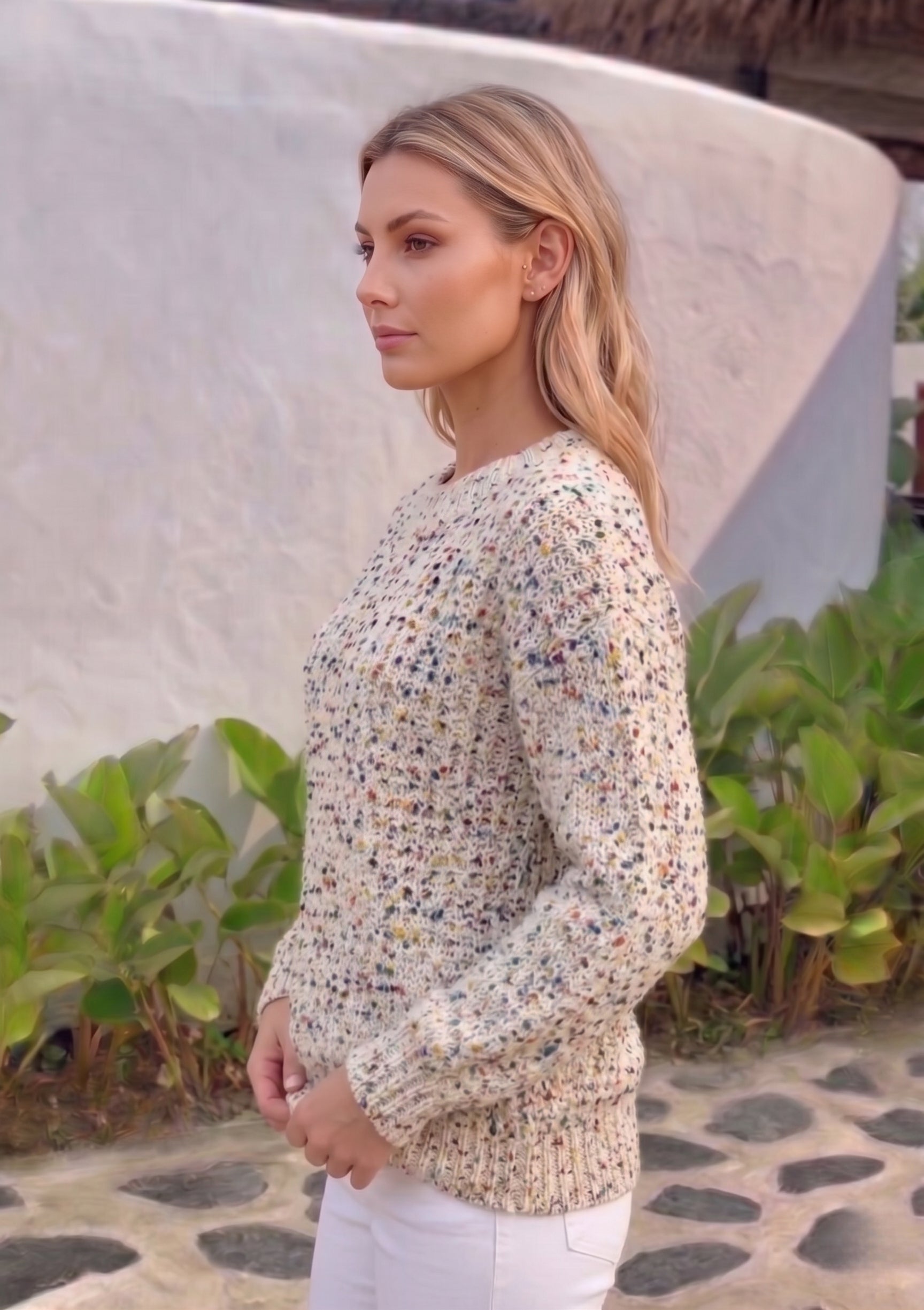 Spicks & Specks Jumper  | Off White