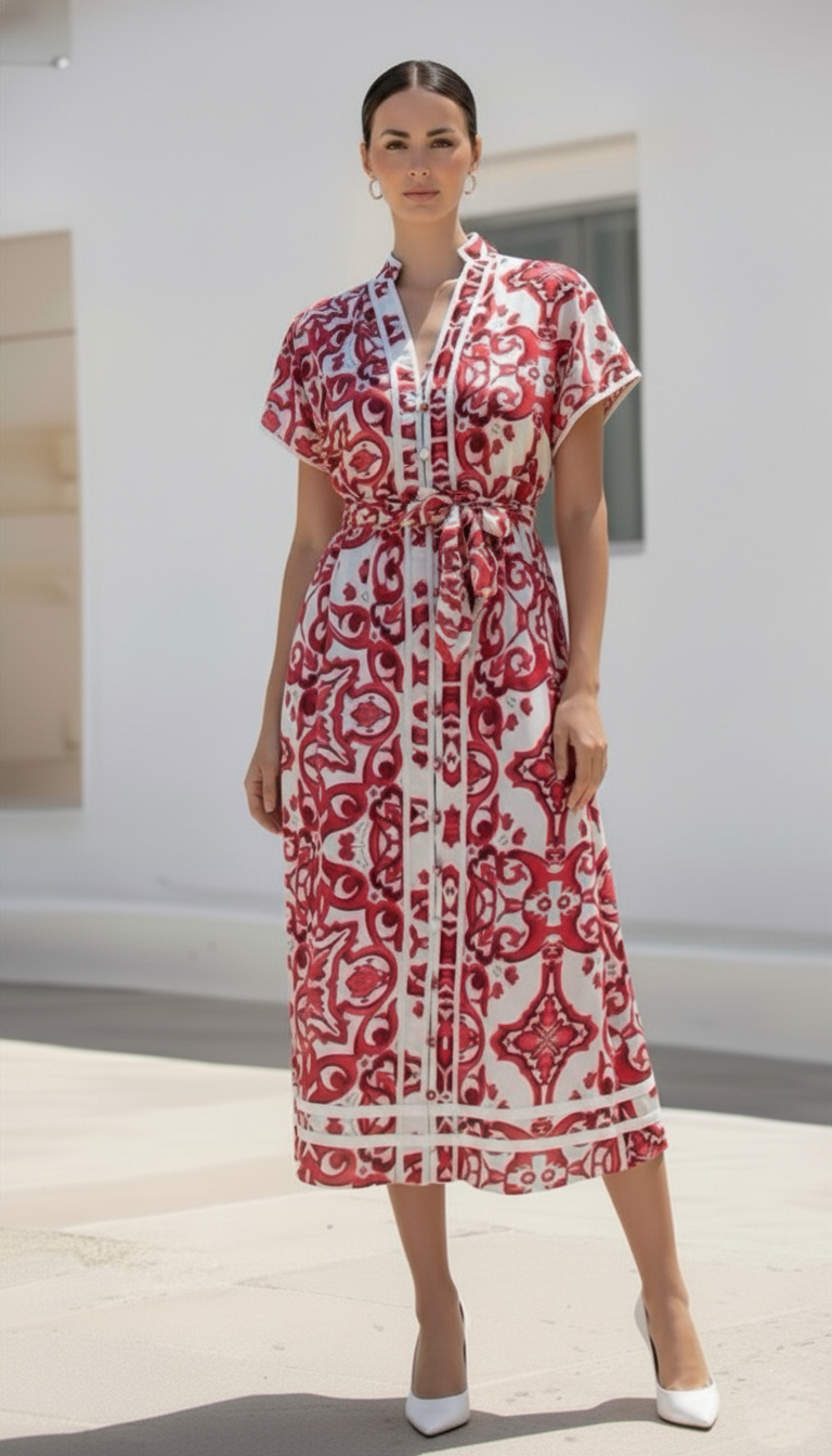 Estelle Dress  | Pink