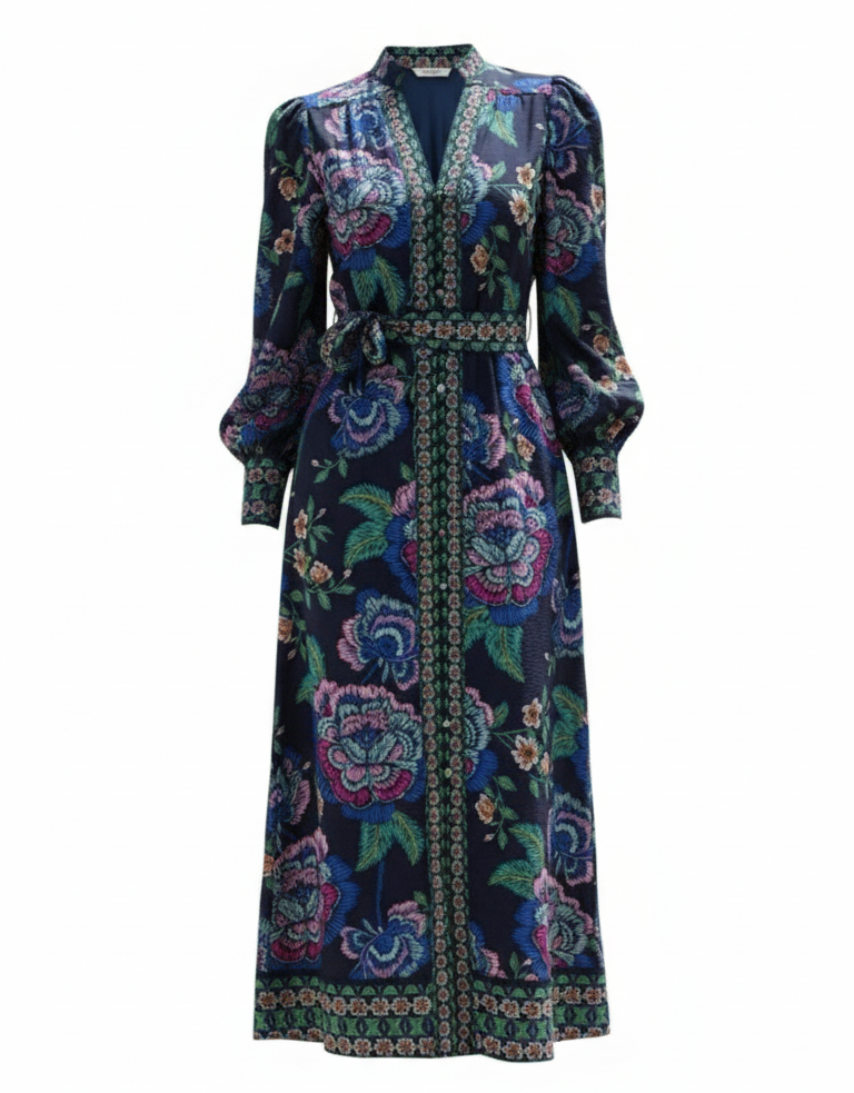 Liberty Dress  | Navy Floral