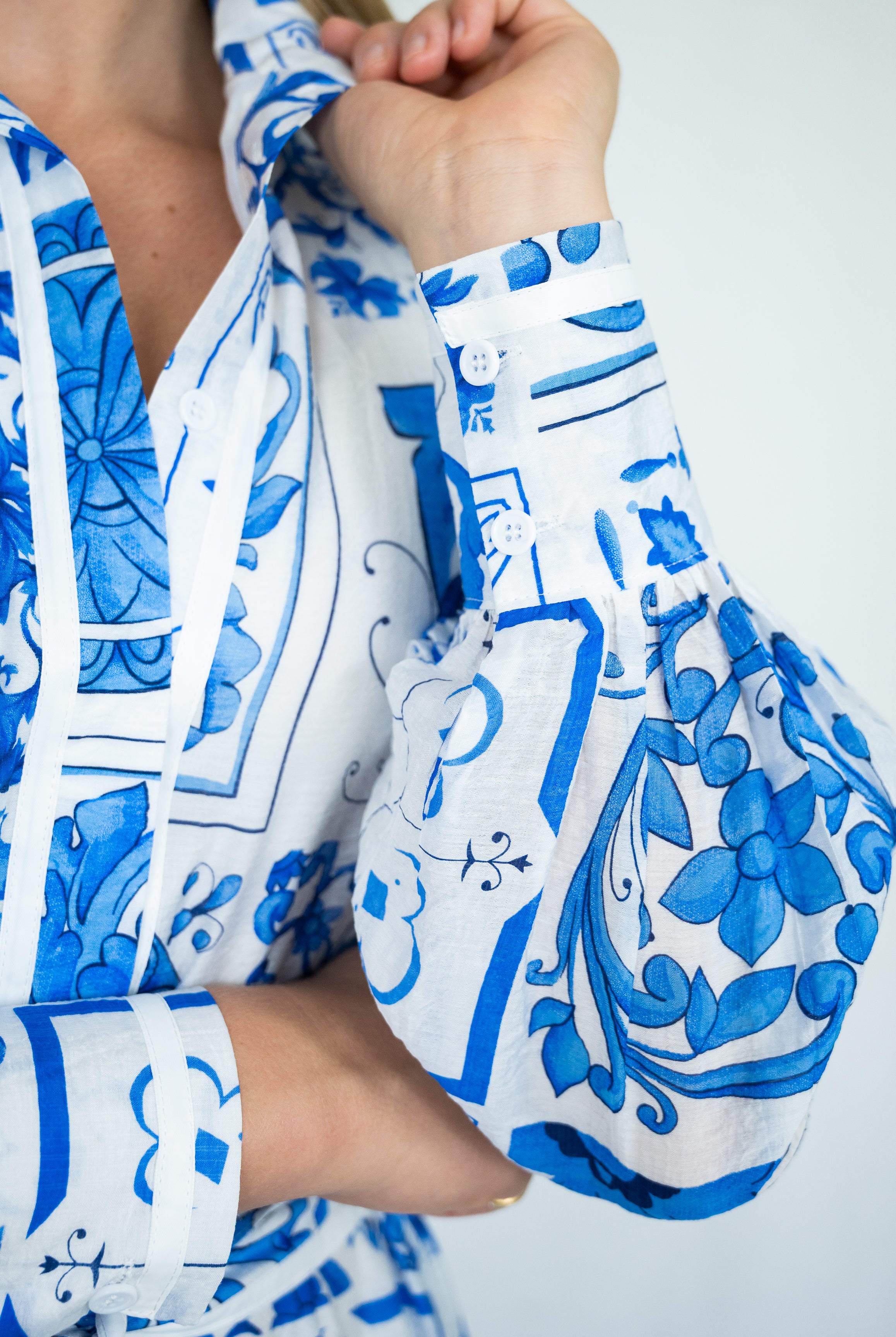 Mykonos Dress  | Blue