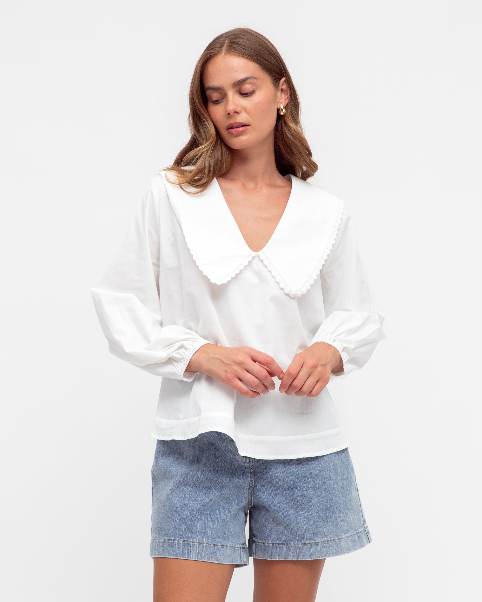 Maeve Blouse  | White