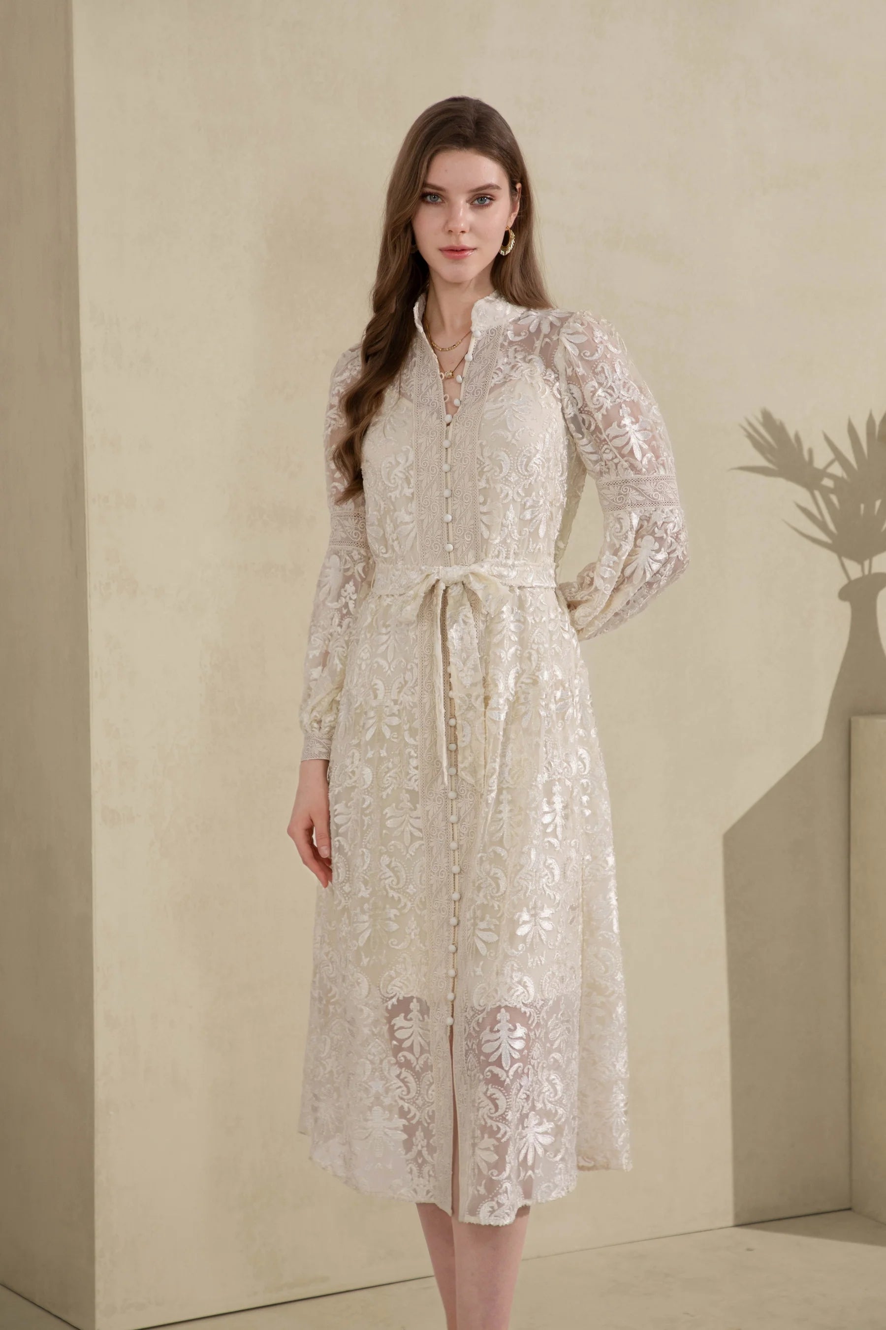 GDS Yvette Dress | Champagne